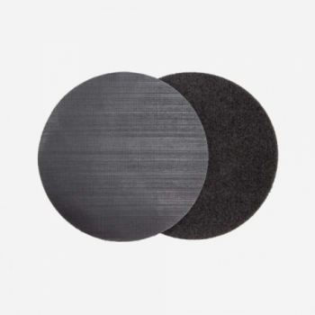 Sander plate protector with...