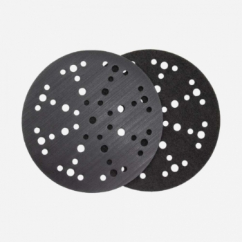 Sander plate protector with...