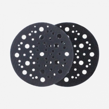 Sander plate protector with...