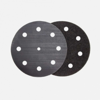 Sander plate protector with...