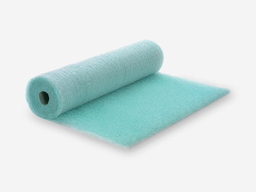 Rollos de fibra de vidrio